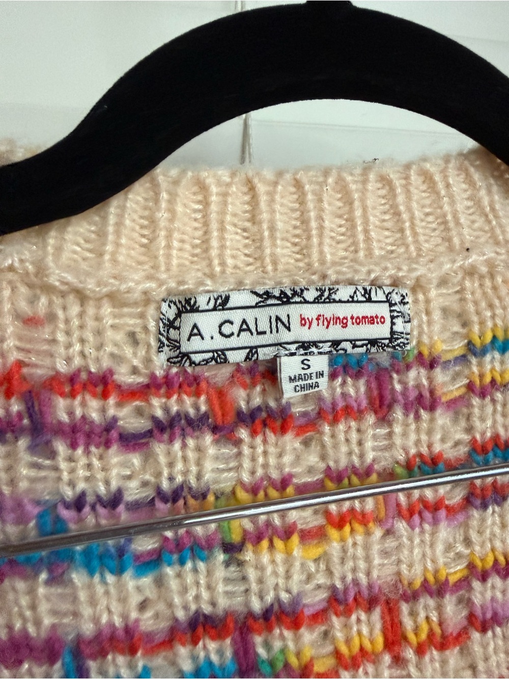 A Calvin by Flying Tomatoes Sweater Small - Picture 4 of 10